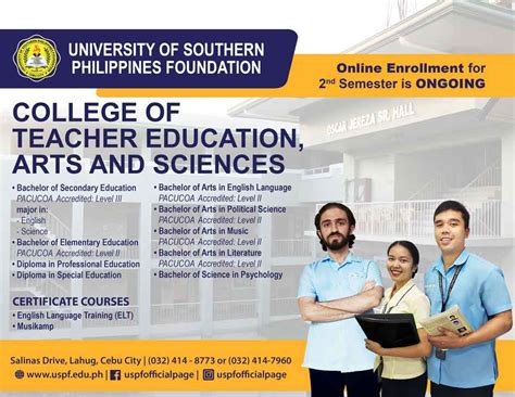 university of southeastern philippines courses offered|UNIVERSITY OF SOUTHERN PHILIPPINES .